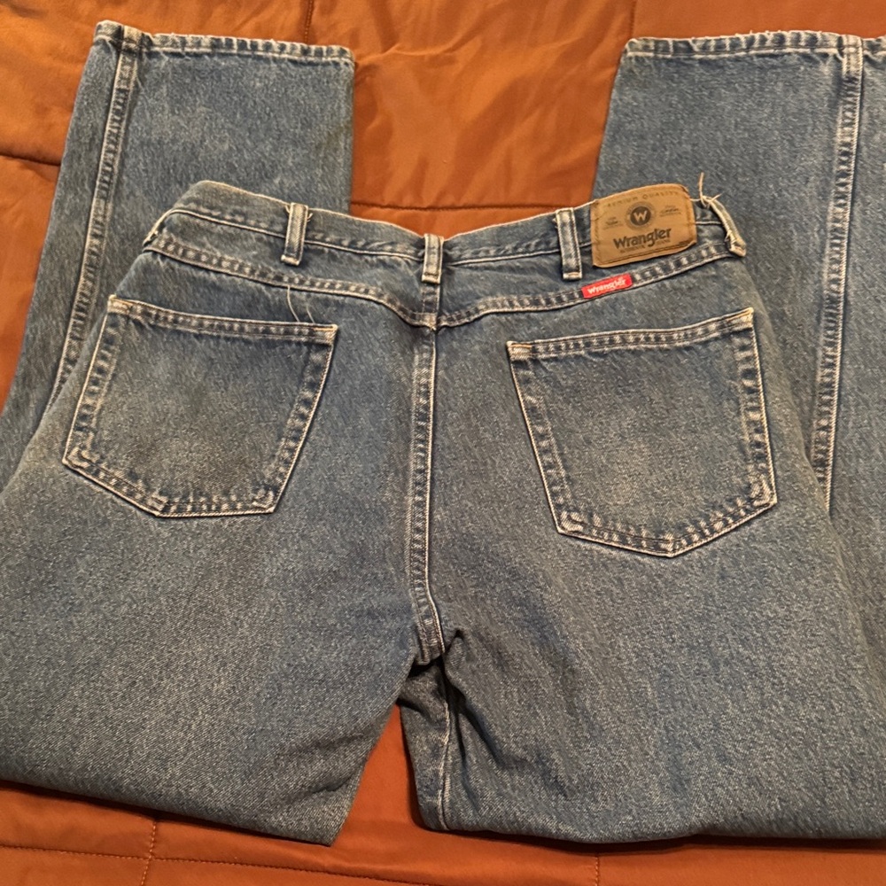 Wrangler Men's Relaxed Fit Denim Jeans